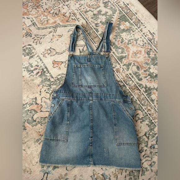 Free People Dresses & Skirts - Free People Denim Overall Dress